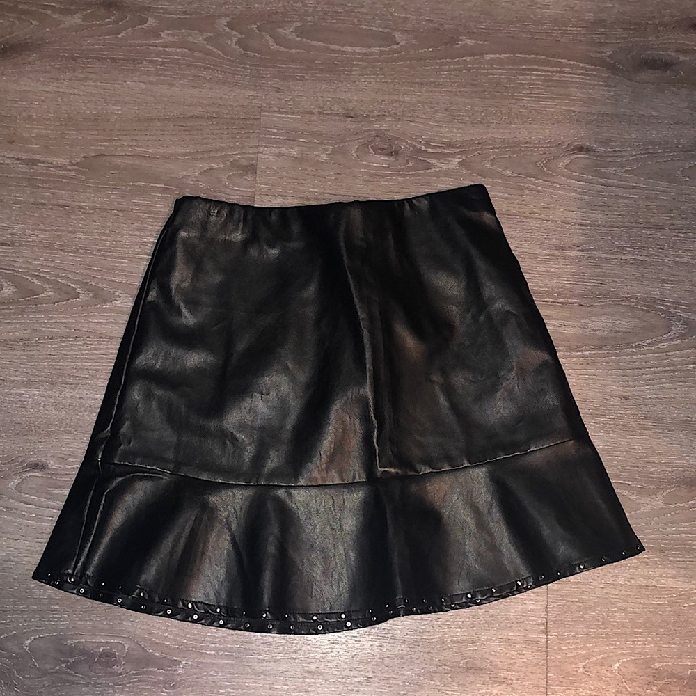 Leather Skirt